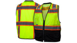 Lime/Black  SAFETY VEST - HI-VIS LIME - SIZE SMALL (RVZ4410BS) Per 1