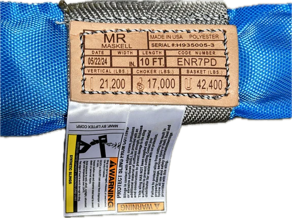 Blue Round Sling WLL 21,200 lbs
