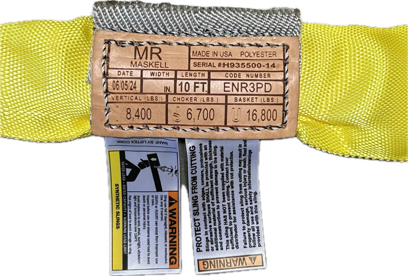 Yellow 22ft Endless Round Slings