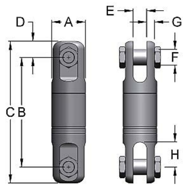 Hydro Link Stainless Steel Swivels