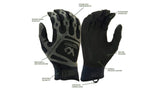 VG Tactical Comprss Training H&L  Black Extra Large (VGTG10BXL) Per 1