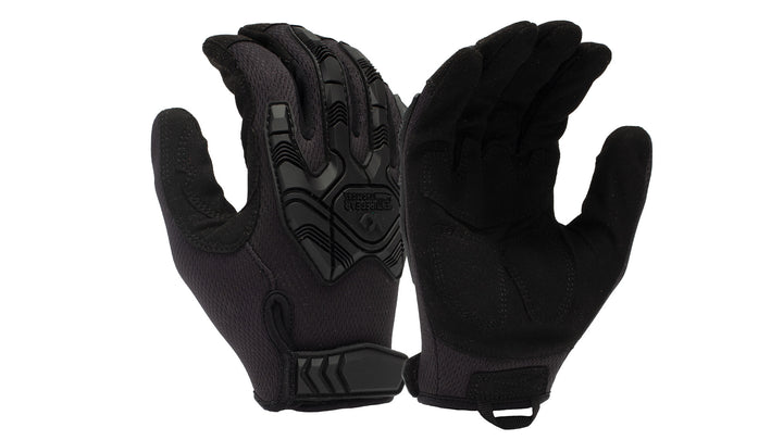 VG Tactical Heavy Duty Impact Operator H&L  Black Extra Large (VGTG40BXL) Per 1