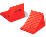 Checkers Wheel Chocks (Urethane) (UC-1500-6)