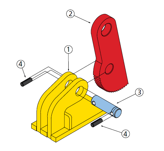 3 Ton FHX Horizontal Lifting Clamp