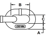 3/4" Grade 100 Alloy Chain
