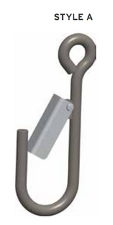 3/4" 10" 1,435# LATCHING J-HOOK STYLE A (16383)