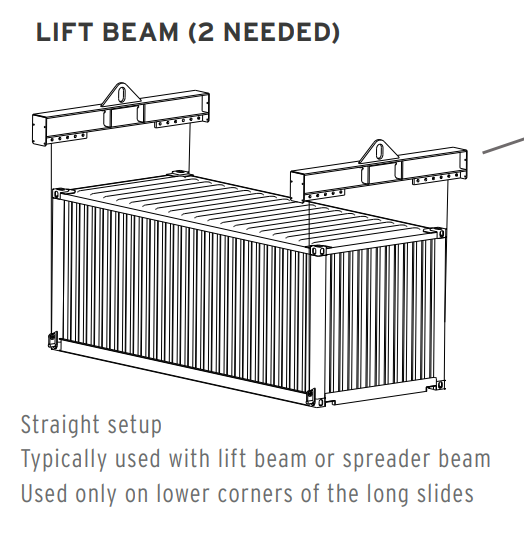 19,000 lbs Right Container Lift Lug (15445)