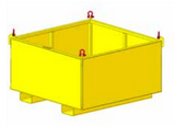 2,500 lbs 36" Material Basket (11827)