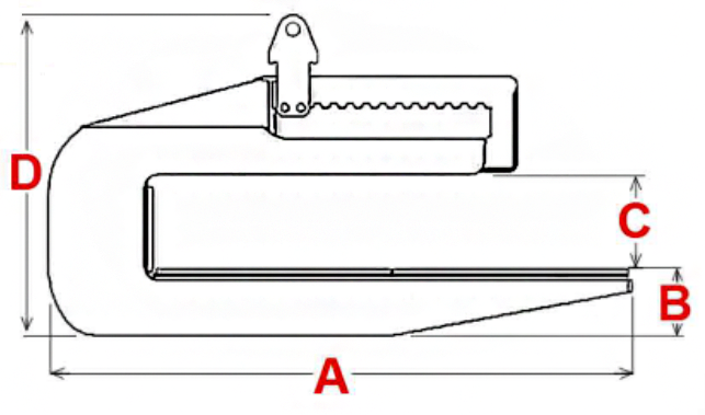 Kenco Self-Leveling Pipe Hook (PH9000SL)