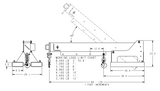 ADJUSTABLE PIVOT BOOM WITH SWIVEL HOOK (25107)