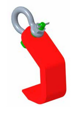 9/32" GR100 PLATE HOOK 4,300# WLL (11721)