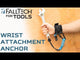 Wrist Attachment Anchor; adjustable UniFit size with Speed-clip and D-ring 1/pk (5331A1)
