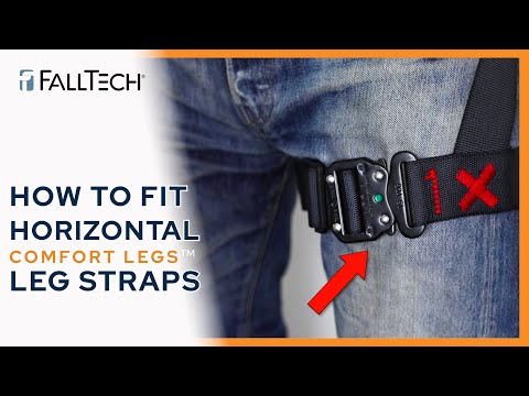 FT-One Fit™ 1D Standard Non-Belted Women's Full Body Harness, Tongue Buckle Leg Adjustments (8129)