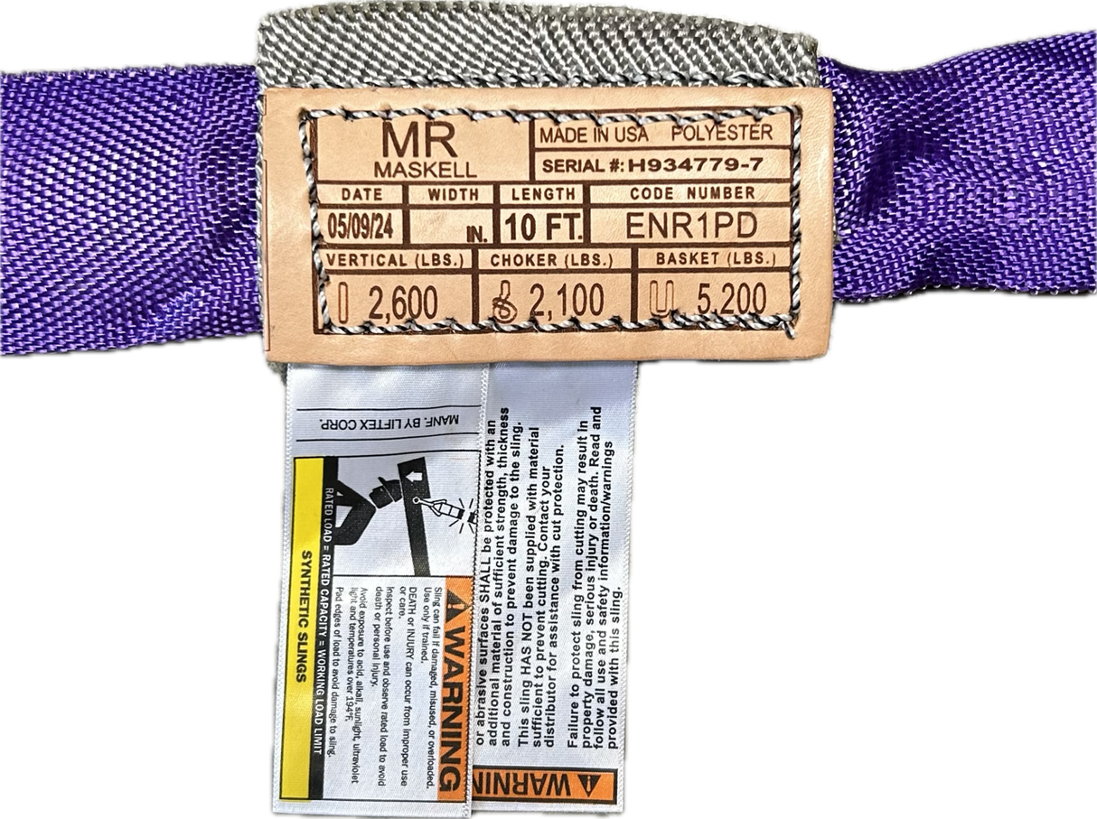 Purple 24ft Endless Round Slings