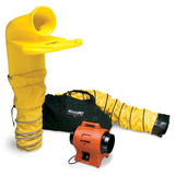 12" Axial AC Industrial Plastic Blower System w/ 12" MVP (9539-12 Blower) (9520-3912M)