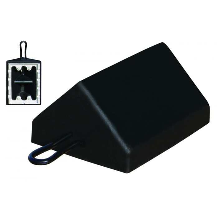 Checkers Wheel Chocks (Rubber) (RC-450CL)