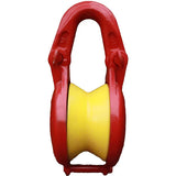 Ropemaster 3.75T 6" Full Sided Block with SWIVEL SHACKLE