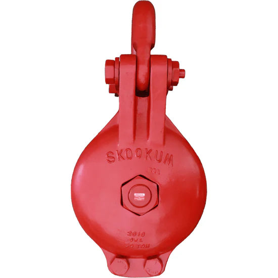 Skookum 2000 Series 36.5 Ton 14" Sheave Full Sided Block with REGULAR YOKE