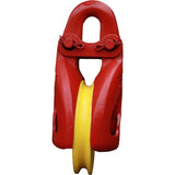 Skookum T Series 17.5 Ton 12" Cast Half Sided Block with SWIVEL SHACKLE