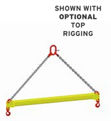 12,400 LB WLL AT 45 DEG 3/8" CHAIN SLING TOP RIGGING (23378)