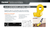 CLB Container Lifting Lugs Set of 4
