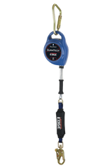 15' Leading Edge 7/32" Galv Cable SRD DuraTech w/Steel Swivel Snaphook (PN 7226CLE)