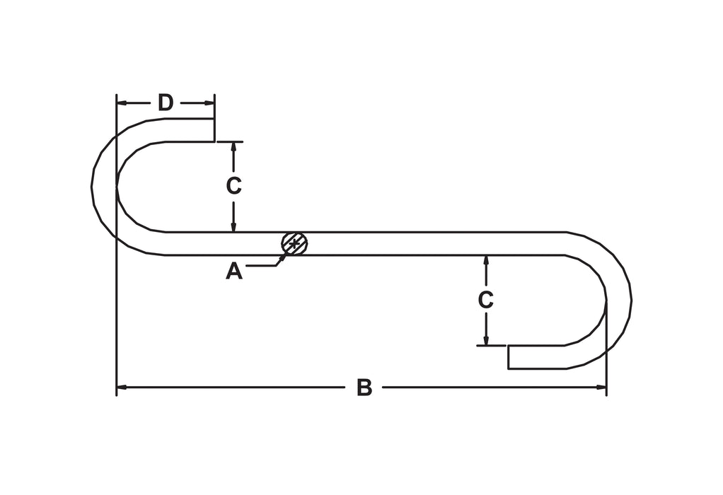 Alloy "S" Hook