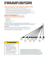 Single-leg chain assembly with rigging/latch hook on one end and swivel rigging/latch hook on other end