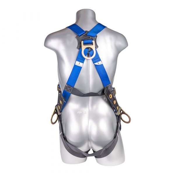 HARNESS 5PT., BACK AND SIDE D-RINGS, GROMMET LEGS, BLUE COLOR UNIVERSAL (H212101031)